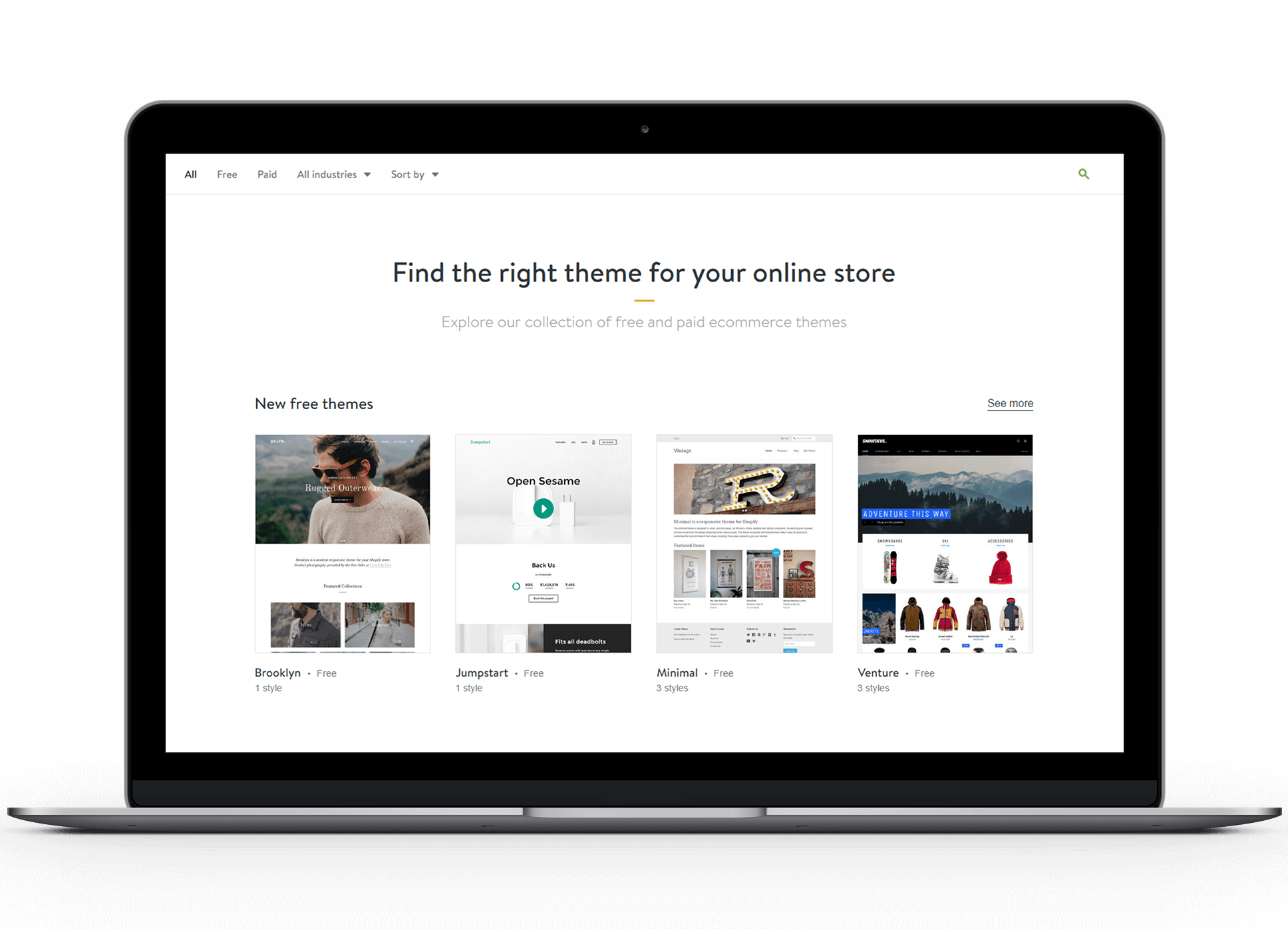 Customizable design with better UI/UX Example