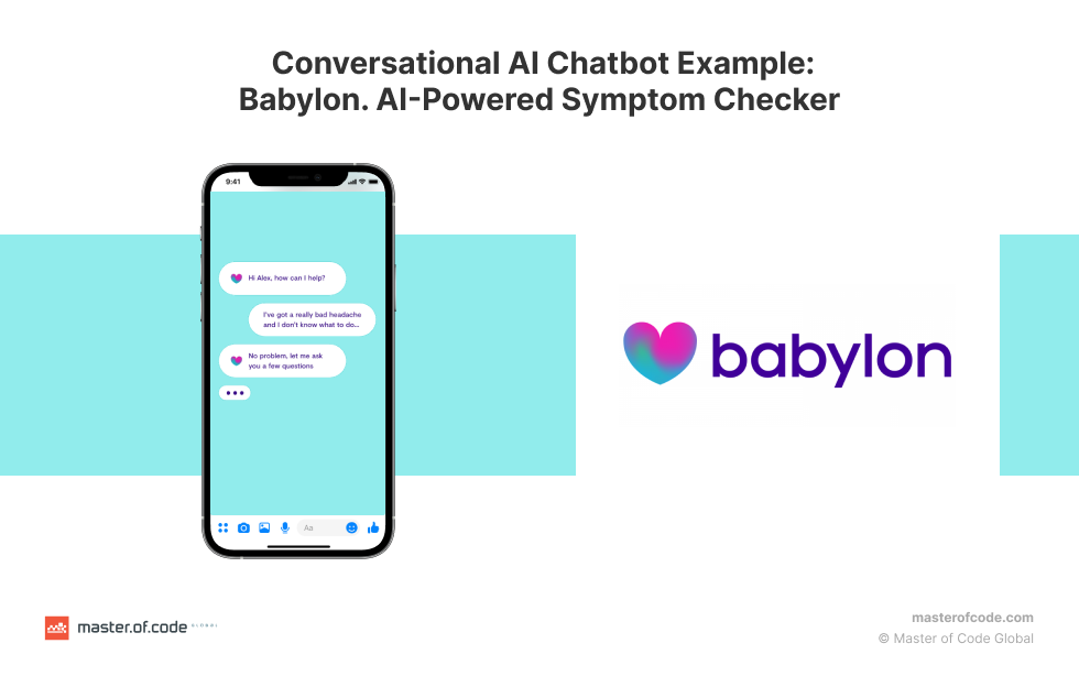 Conversational AI Chatbot Example: Babylon