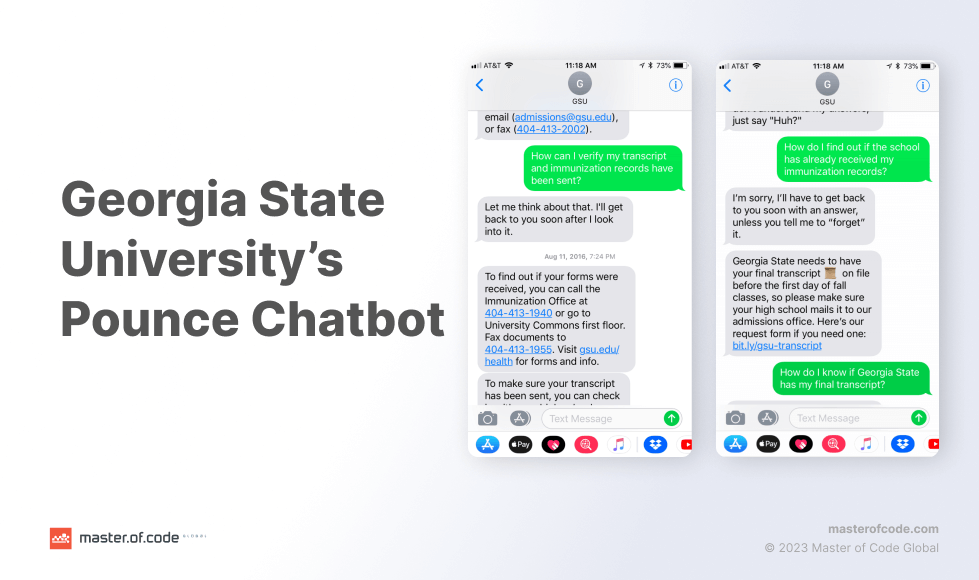 Georgia State University’s Pounce Chatbot