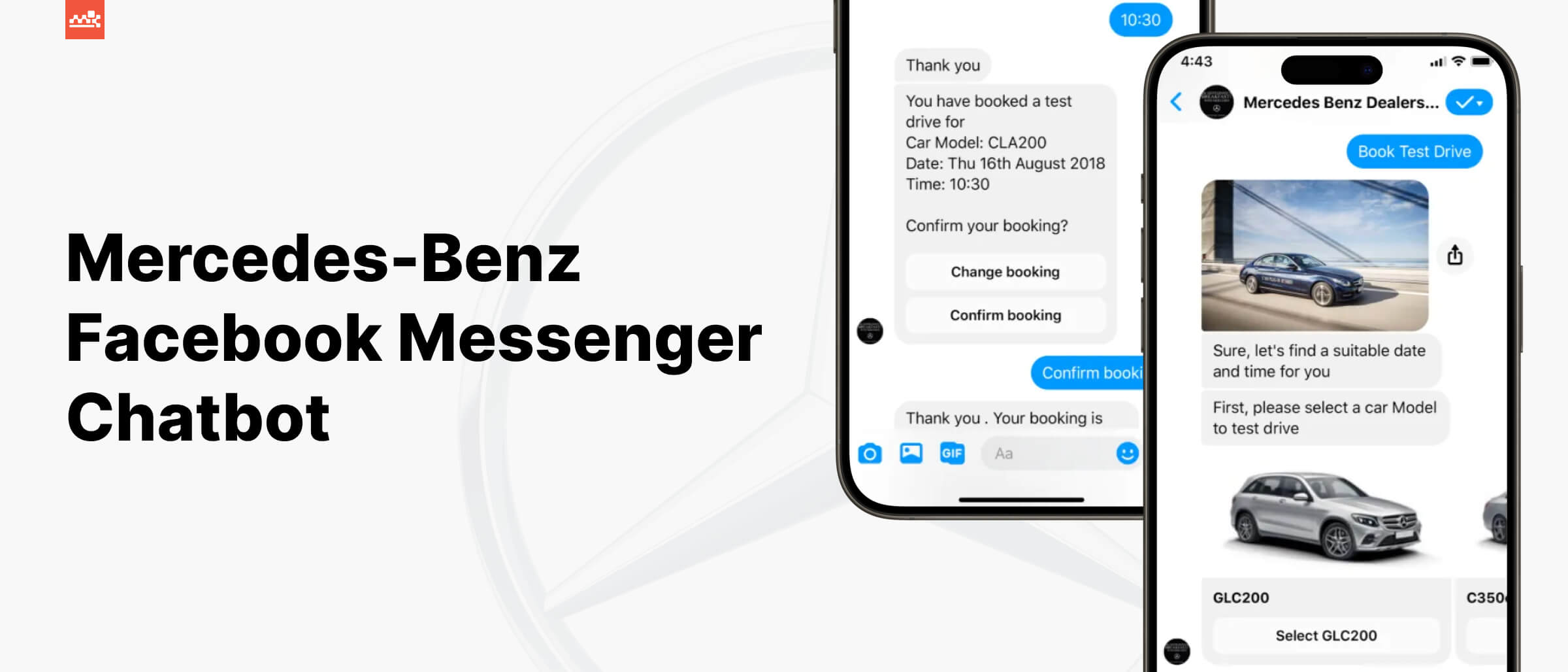 Mercedes-Benz Facebook Messenger bot