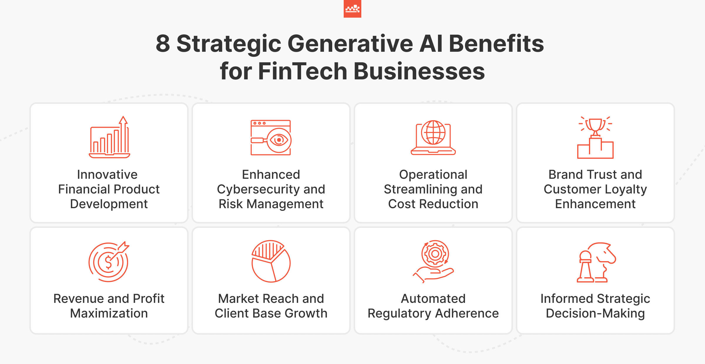 Top 8 Generative AI Benefits for FinTech Businesses