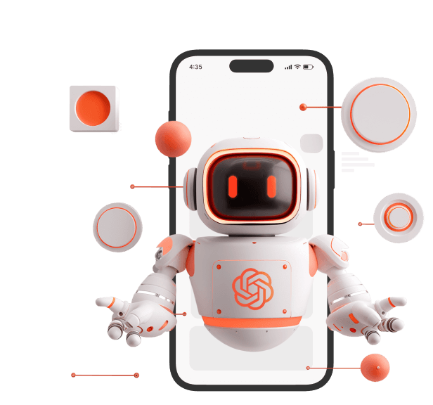 Hero image of ChatGPT Development Services page