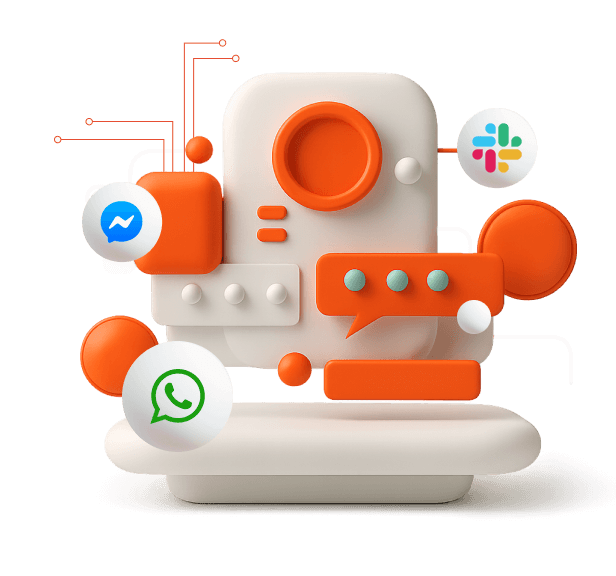 AI Chatbots for WhatsApp, Slack, Messenger & More