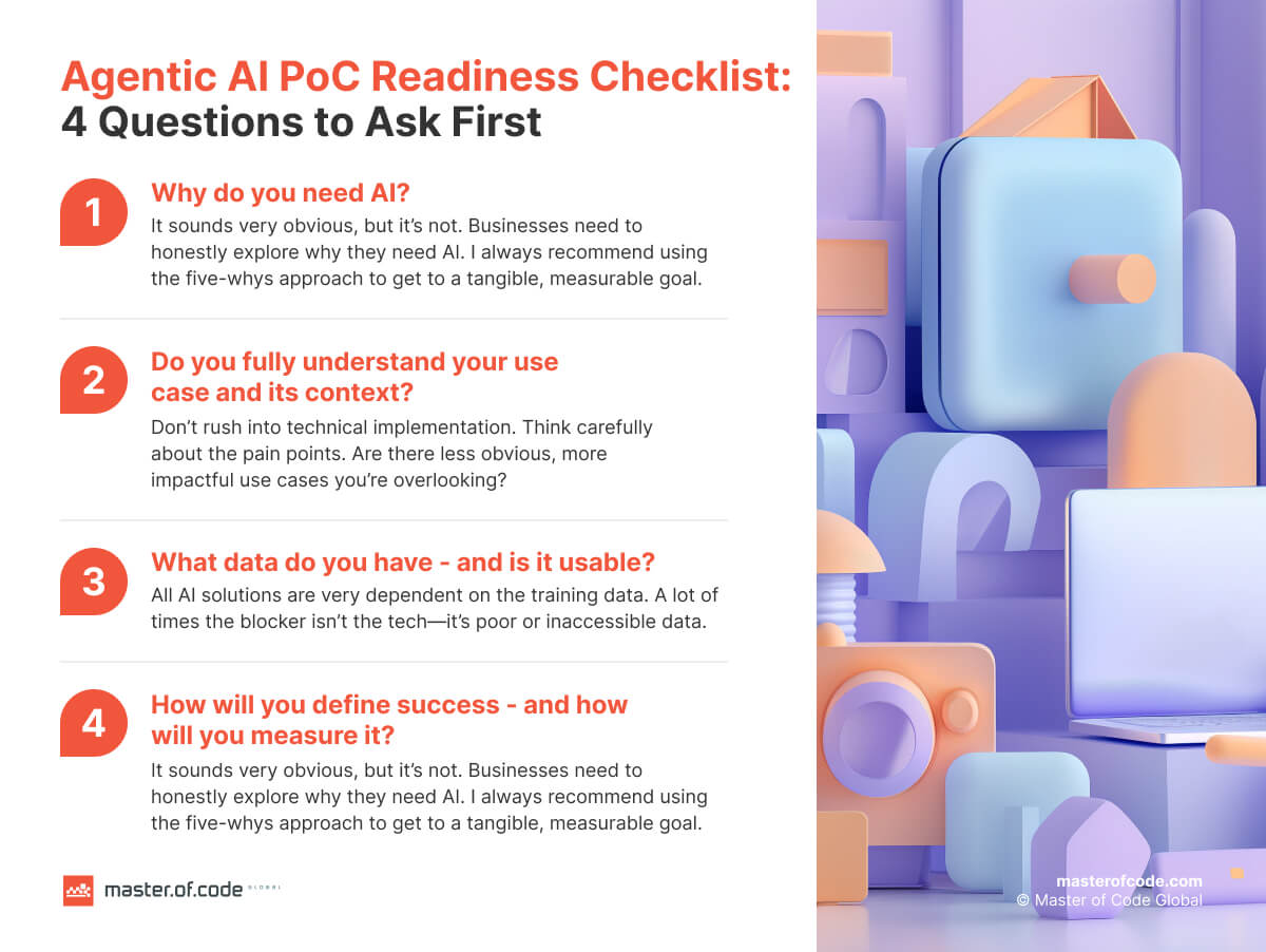 Agentic AI PoC Readiness Checklist